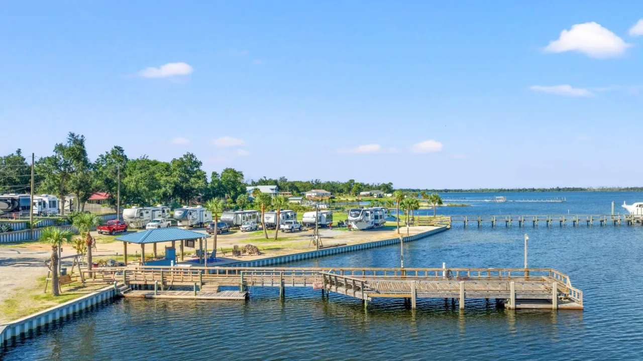 Bayfront RV sites