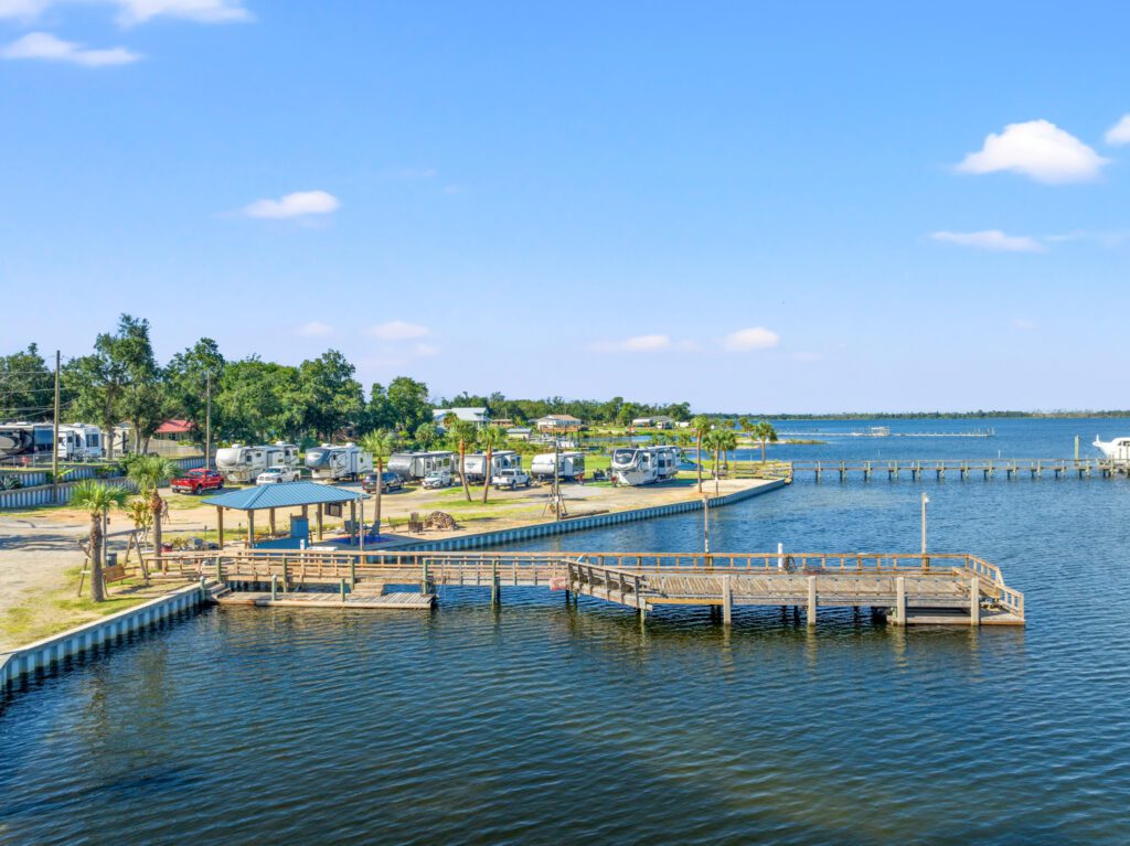 aerial view of nautical point