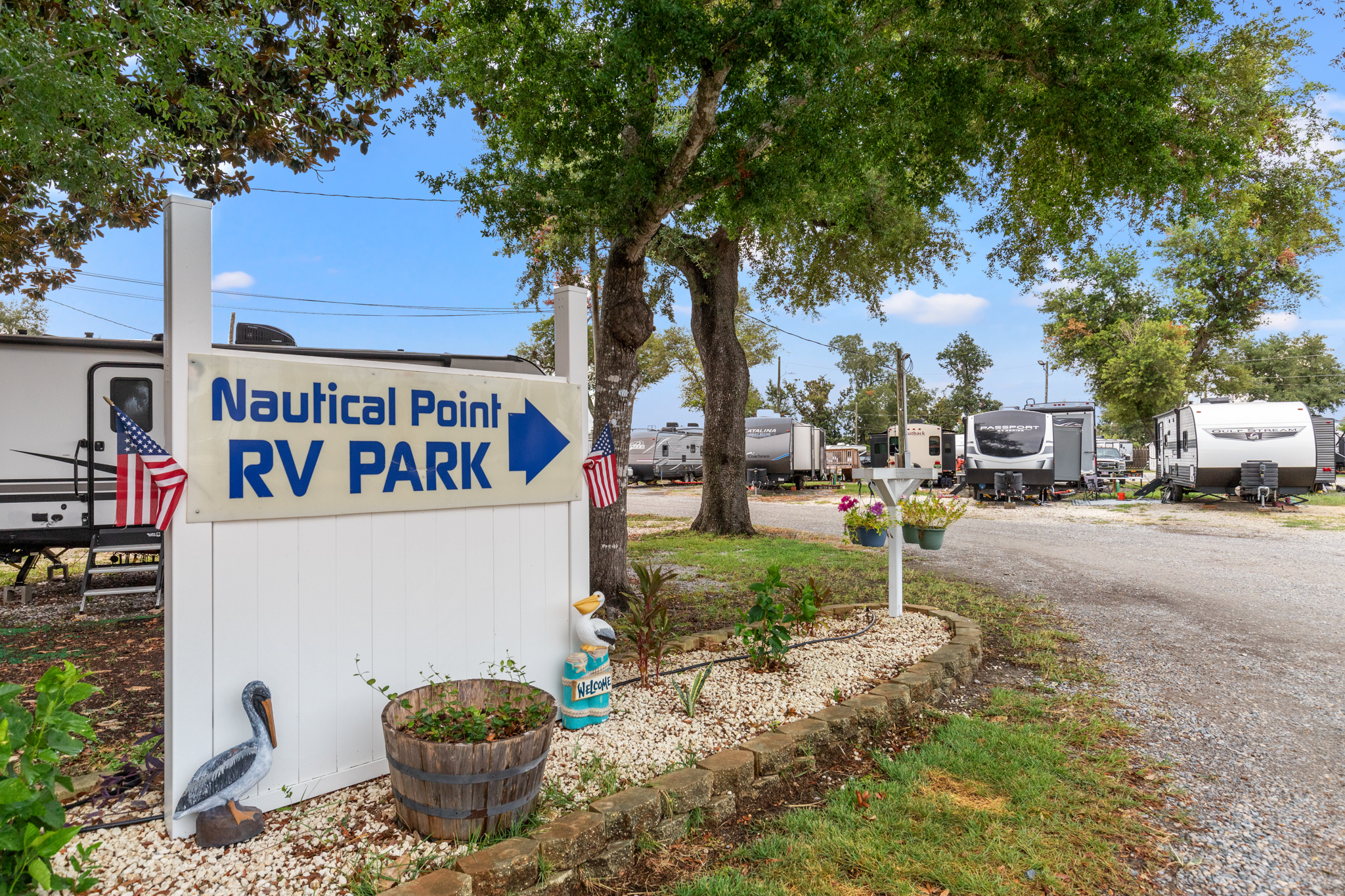 rv park entrance