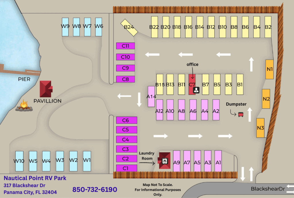 rv park site map